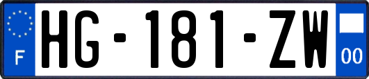 HG-181-ZW