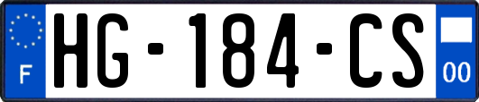 HG-184-CS