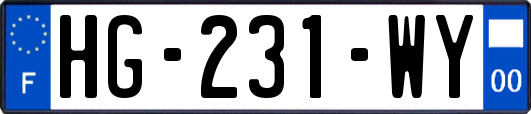 HG-231-WY