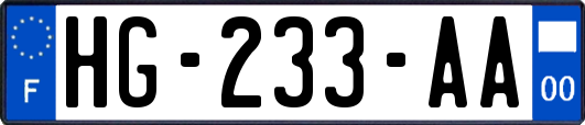 HG-233-AA