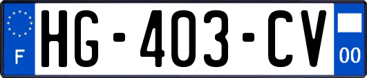 HG-403-CV