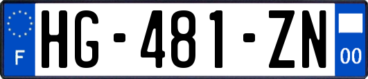 HG-481-ZN