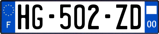 HG-502-ZD