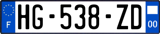 HG-538-ZD