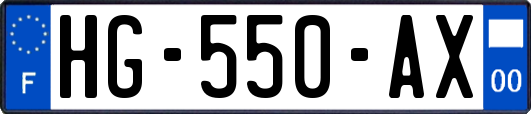 HG-550-AX