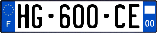 HG-600-CE