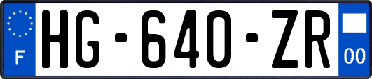 HG-640-ZR