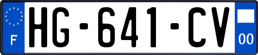 HG-641-CV