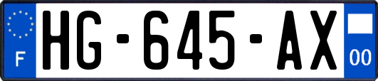 HG-645-AX