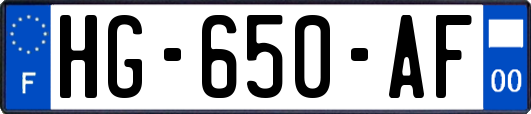 HG-650-AF