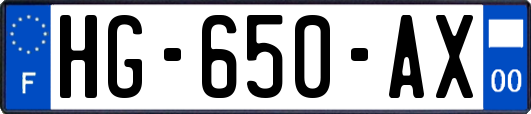 HG-650-AX
