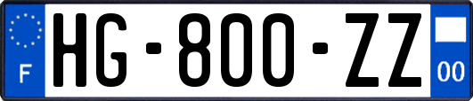 HG-800-ZZ