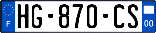 HG-870-CS