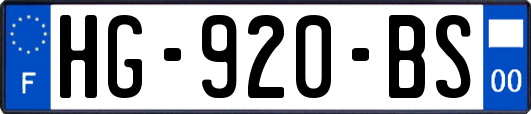 HG-920-BS