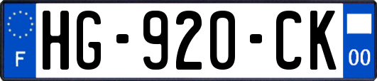 HG-920-CK