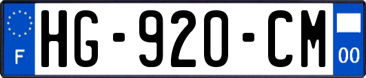 HG-920-CM