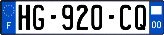 HG-920-CQ
