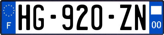 HG-920-ZN