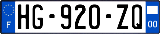 HG-920-ZQ
