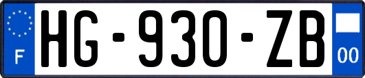 HG-930-ZB