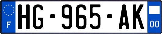 HG-965-AK