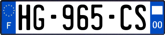 HG-965-CS