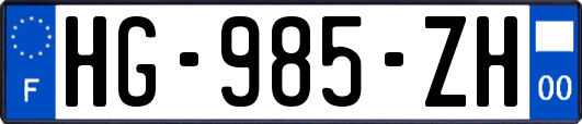 HG-985-ZH