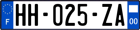 HH-025-ZA
