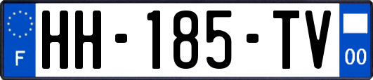 HH-185-TV