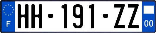 HH-191-ZZ