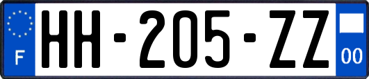 HH-205-ZZ