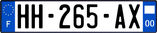 HH-265-AX