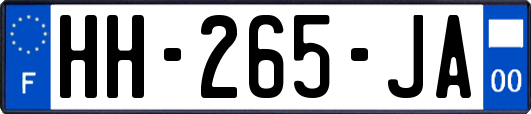 HH-265-JA