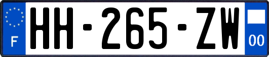 HH-265-ZW