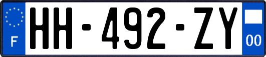HH-492-ZY