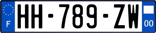 HH-789-ZW