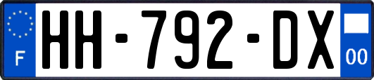 HH-792-DX
