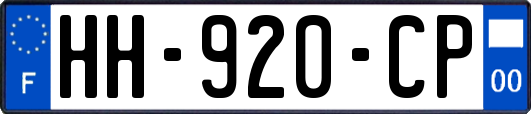 HH-920-CP