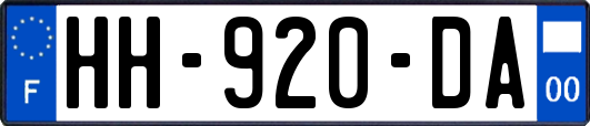 HH-920-DA