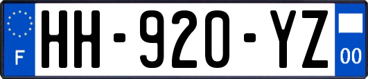 HH-920-YZ