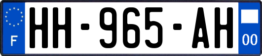 HH-965-AH