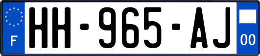 HH-965-AJ