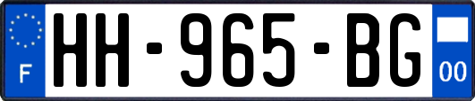 HH-965-BG
