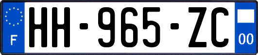 HH-965-ZC