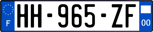 HH-965-ZF