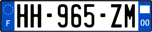 HH-965-ZM