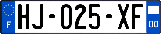HJ-025-XF