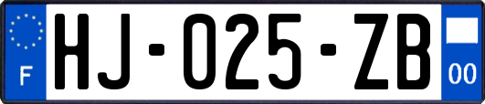 HJ-025-ZB
