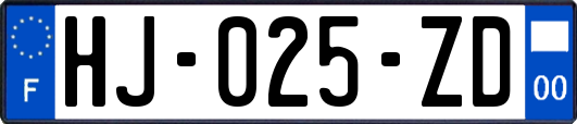 HJ-025-ZD