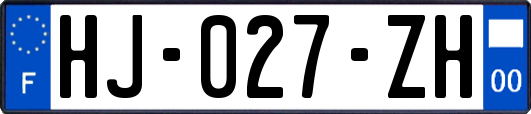 HJ-027-ZH
